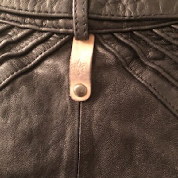 AUTHENTIC CHIC LUXURY LADIES MACKAGE LEATHER JACKET - Picture 5 of 6